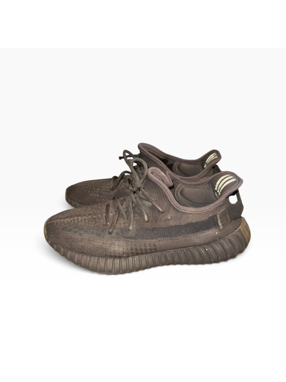 Adidas Yeezy Boost 350 V2 Sneakers Black and Brown Size 9 Beaters